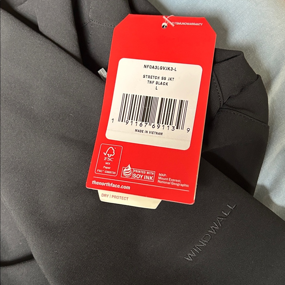 The North Face Men’s Black Full-Zip Stretch Jacket - Picture 7 of 11